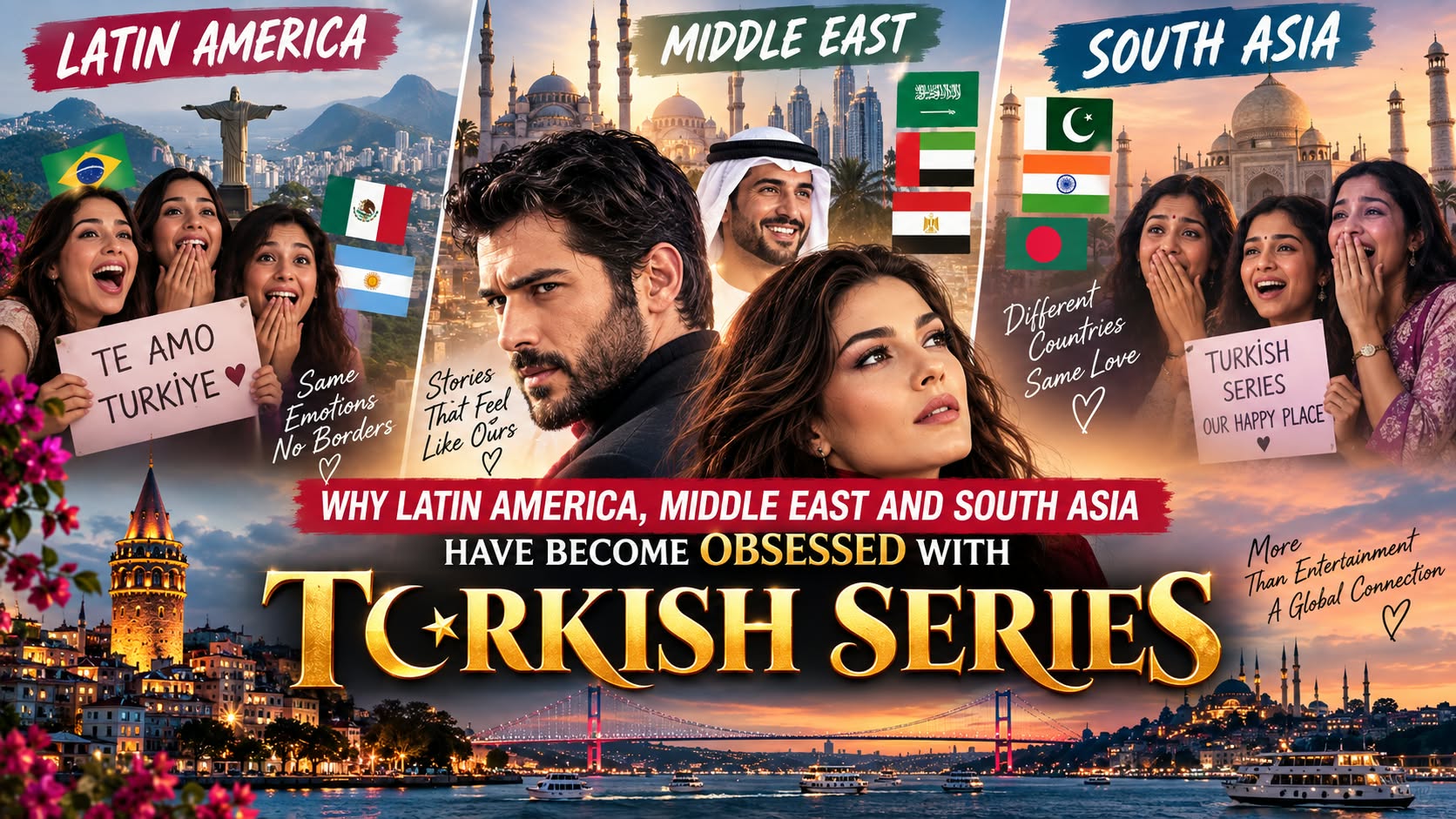 Why Latin America, the Middle East & South Asia Are Obsessed with Turkish Dramas