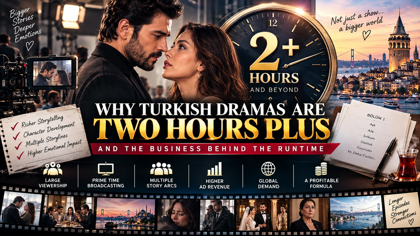 Why Are Turkish Drama Episodes 2+ Hours Long? The Business Behind the Runtime