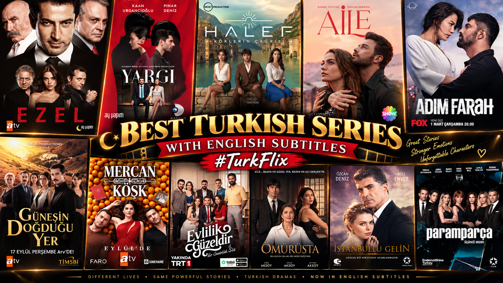 Best Turkish series with English subtitles
