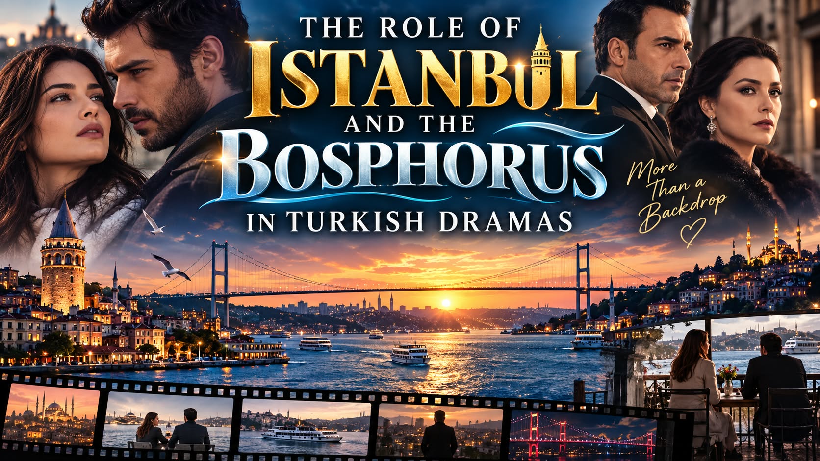 The Role of Istanbul & the Bosphorus in Turkish Drama Cinematography