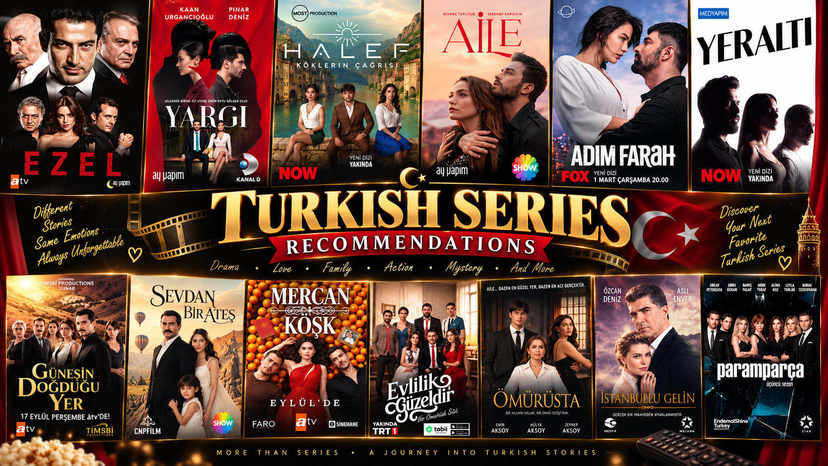 Turkish series recommendations